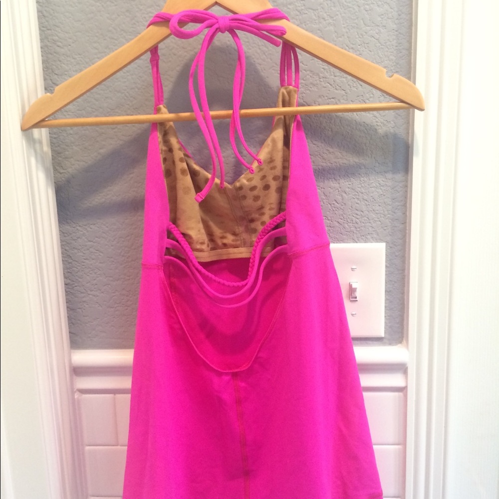 Lululemon Wandering Yogi Halter Tank in Pink - Picture 4 of 5